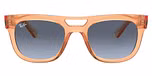 Transparent Orange / Blue / grey