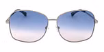 Matt silver / Light blue / pink lens