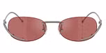 Sanded gunmetal / Red hiper mirror