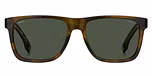 BROWN HORN (GREEN POLARIZED) / ECO ACETATE
