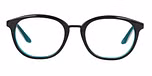 Black / Turquoise
