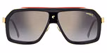 BLACK RED / GREY SHADED GOLD MIRROR