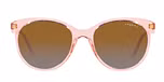 TRANSPARENT PINK / Grey gradient brown polar