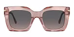 Pink Transparent / Gray Pink Polarised Lens