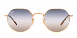 ARISTA / gold / clear gradient blue