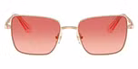 Pale Gold / Gold / Pink Gradient Red