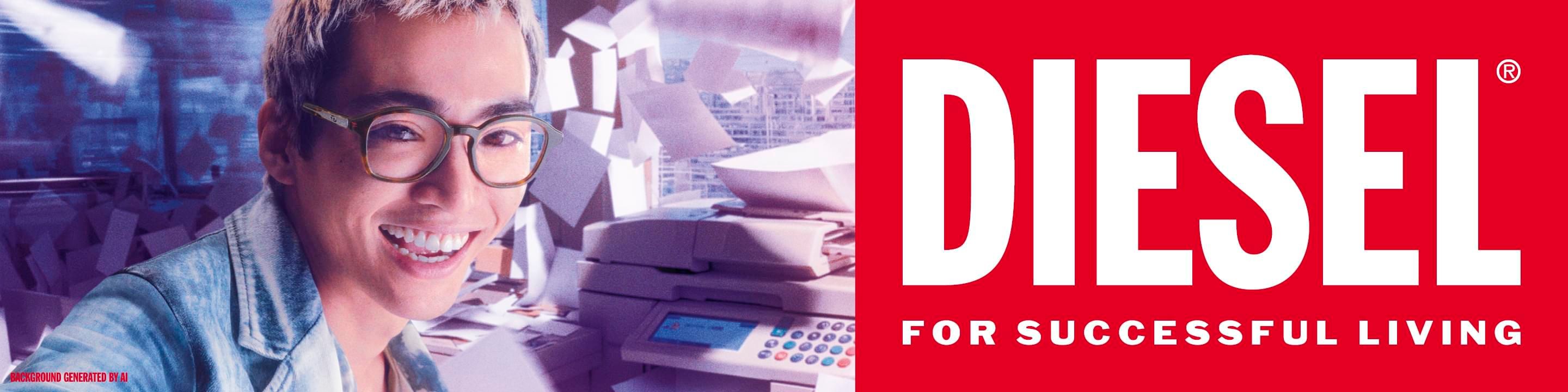 Occhiali da sole firmati Diesel desktop banner