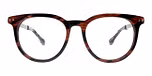Light brown horn / Matt silver
