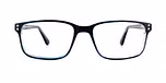 Blue on Transparent
