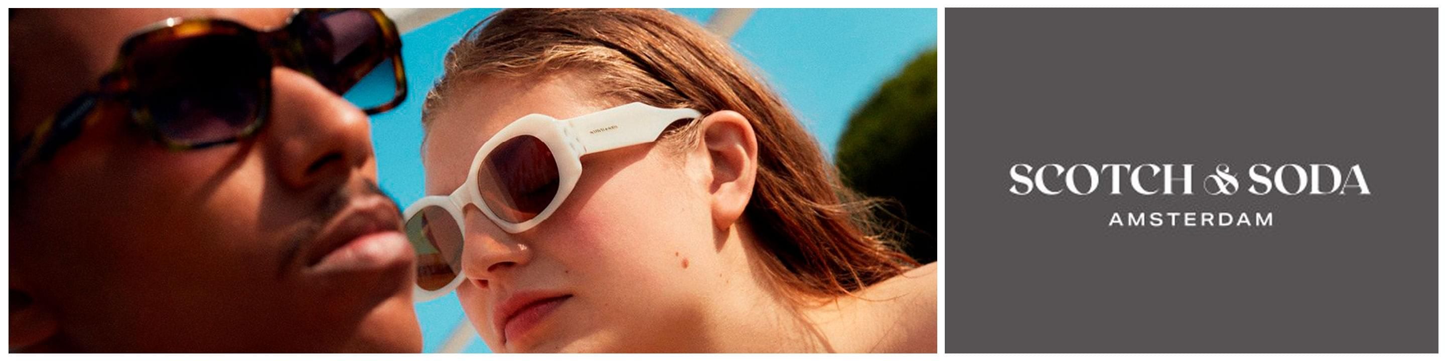 Scotch & Soda designer sunglassess desktop banner