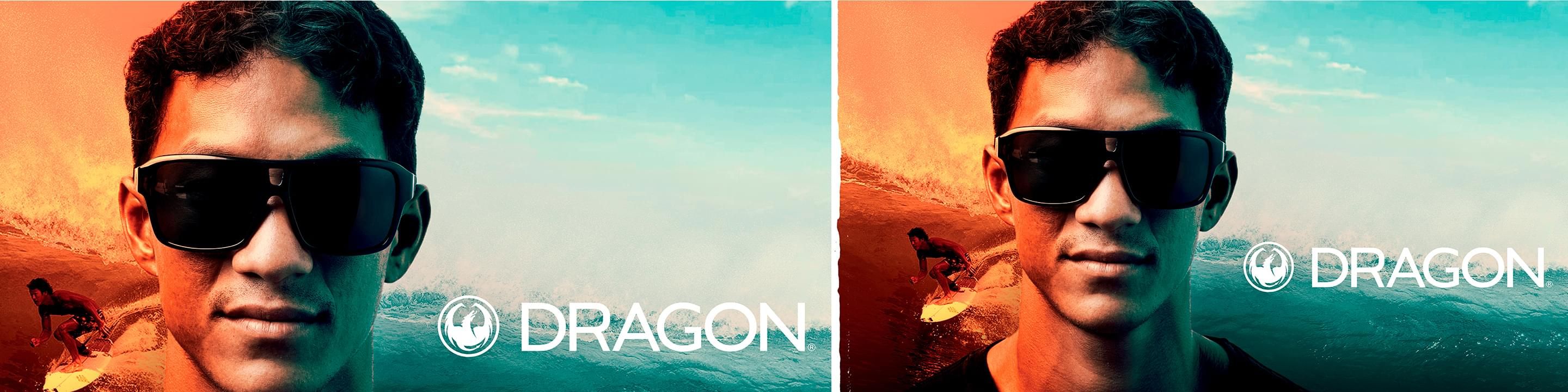 Dragon designer sunglassess Desktop banner