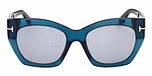 Shiny Turquoise / Shiny Turquoise / smoke