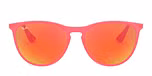 FUXIA FLUO TRASP RUBBER / purple / reddish / brown mirror orange