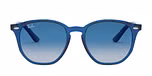 TRANSPARENT BLUE / blue / light grey gradient dark blue