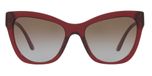 TRANSPARENT RED / red / grey gradient brown