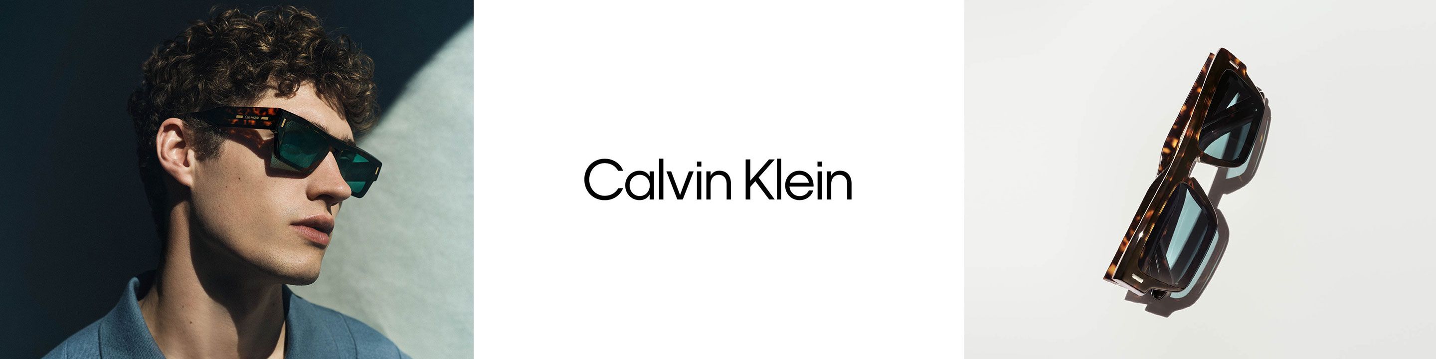 Calvin Klein designer sunglassess desktop banner