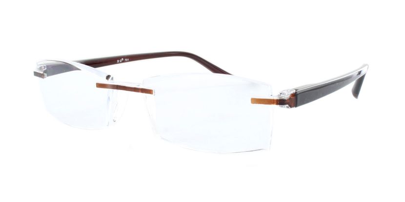Optical accessories 701 Reading Glasses - Brown