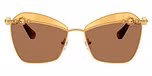 Yellow Gold / Yellow / Brown Swarovski Gold