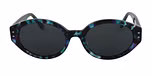 Purple Blue Tortoise / Green / Polarized