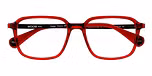 TRANSPARENT BRIGHT RED