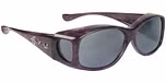 Purple Haze  (Polarvue™ Grey) / Swarovski Crystals