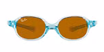 TRANSPARENT LIGHT BLUE / light blue / brown