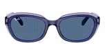 Top Violet On Transparent Violet / Brown / Dark Blue