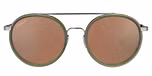 Shiny Gunmetal  Shiny Dark Green Acetate / Mineral Polarized Drivers Cat 2 to 3