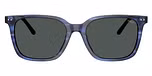 Shiny Striped Blue / Dark Grey
