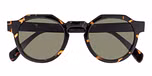 Dark Tortoiseshell / Green Lenses