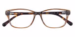 Gloss brown horn / Blue layered
 front & tort temples