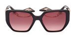 SHINY BLACK / GRADIENT BORDEAUX