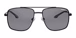 Matte black / 
Solid smoke PC polarized