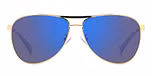 GOLD / BLUE MIRROR POLARIZED