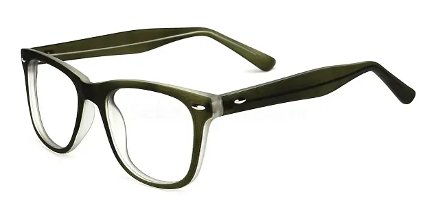 Savannah 8121 Combat Green Glasses Free Basic Lenses SelectSpecs