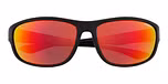 Matte Black with Polarized Red Mirror Lenses