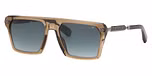SHINY TRANSP.BROWN / BLUE GRADIENT BLUE