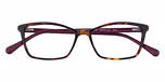 Gloss tort with purple front
 laminations & temples