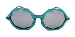 Crystal green with glitter / Polarized grey color UV400 protection lenses