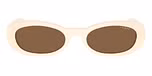 Full Ivory / White / Dark Brown