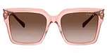 Transparent Dark Pink / Brown Gradient