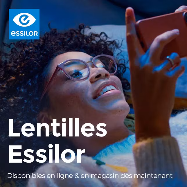 Essilor Lenses - Available online and in store now