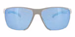 x'tal clear/smoke with ice blue mirror POL