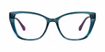 Turquoise / Purple