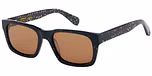 Demi Black with Light Brown Lens