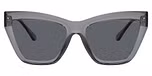 Blue Transparent / Dark Grey Solid