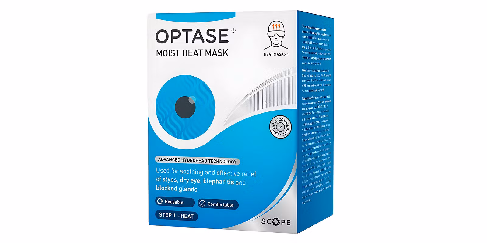 Optase Moist Heat Mask