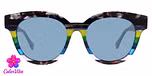 Floral Black / Blue • Feel the Color Vibe