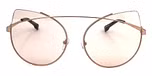 Matt gold / Light orange color UV400 protection lenses