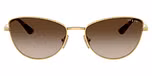 Gold / Gradient Dark Brown